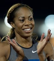 Sanya Richards-Ross, pictured in Stockholm, Sweden,on August 17, 2012